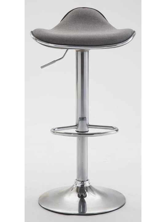 2 db bárszék készlet Shanghai textil C, világosszürke