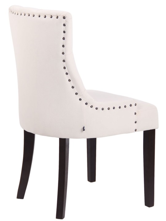 Étkezőszék Aberdeen bársony antik, krém