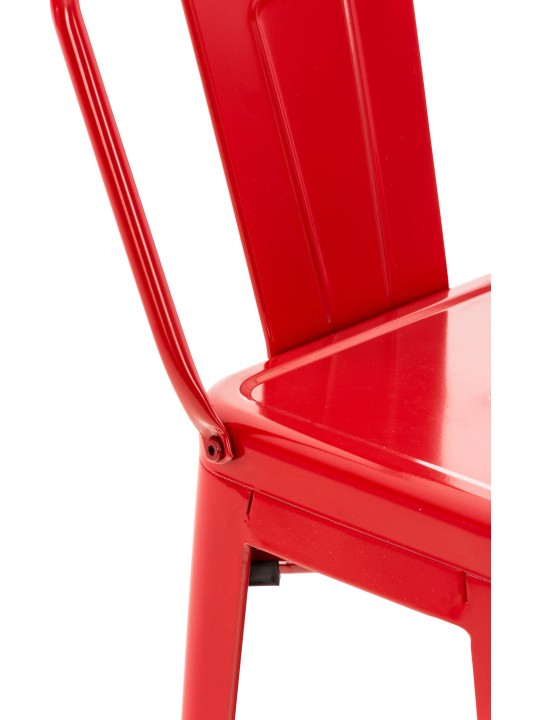 Bárszék Mason, piros