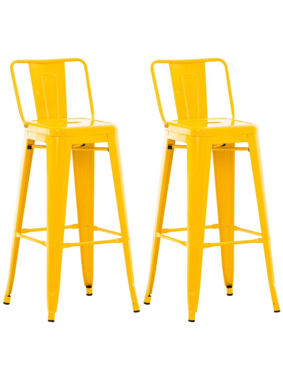 2 db Mason bárszék készlet, sárga