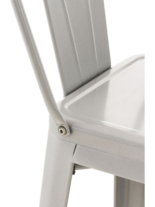 2 db Mason bárszék készlet, ezüst