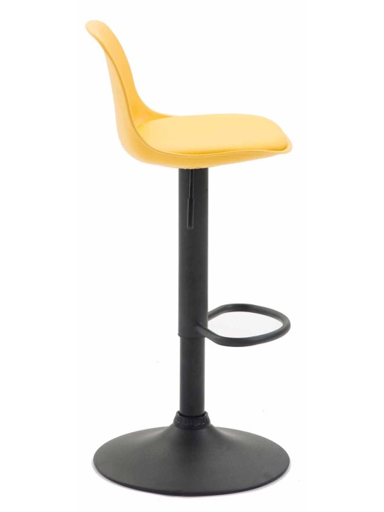 2 db Kiel műanyag bárszék készlet, sárga