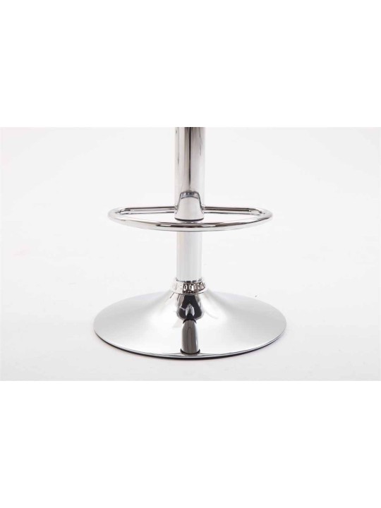 2 db bárszék készlet Kiel műanyag króm, narancs