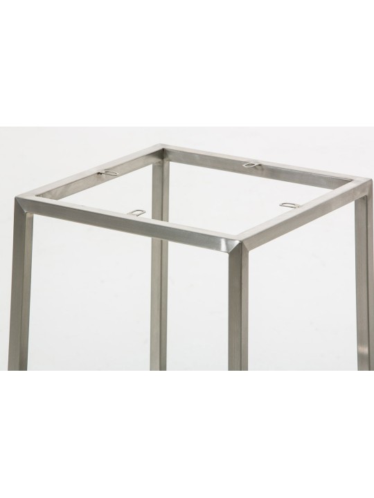 2 db bárszék készlet Montreal 85 szövet rozsdamentes acél, sötétszürke