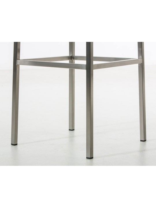 2 db bárszék készlet Montreal 85 szövet rozsdamentes acél, sötétszürke