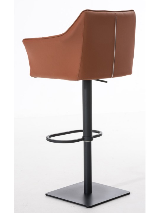 2 db bárszék szett Damaso műbőr, világosbarna