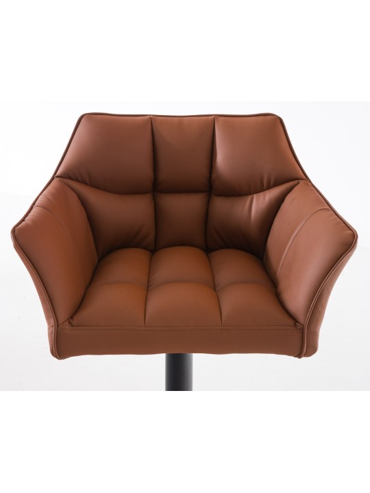 2 db bárszék szett Damaso műbőr, világosbarna