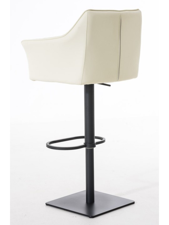 2 db bárszék szett Damaso műbőr, krém