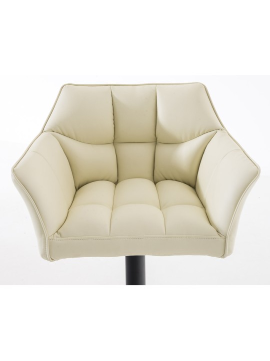 2 db bárszék szett Damaso műbőr, krém