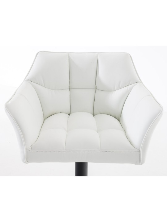 2 db bárszék szett Damaso műbőr, fehér