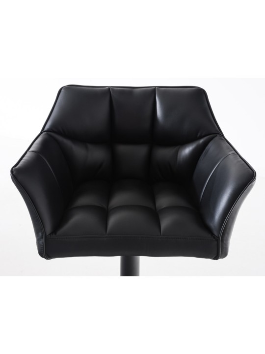 2 db bárszék szett Damaso műbőr, fekete