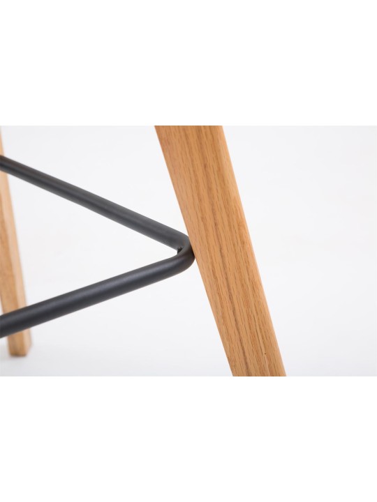 2 db-os bárszék Metz natúr műbőr szett, barna