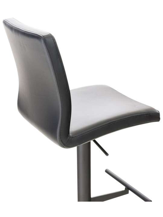 2 db bárszék, Cadiz műbőr, fekete