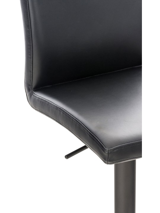 2 db bárszék, Cadiz műbőr, fekete