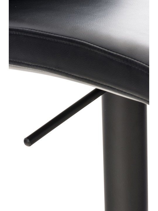 2 db bárszék, Cadiz műbőr, fekete