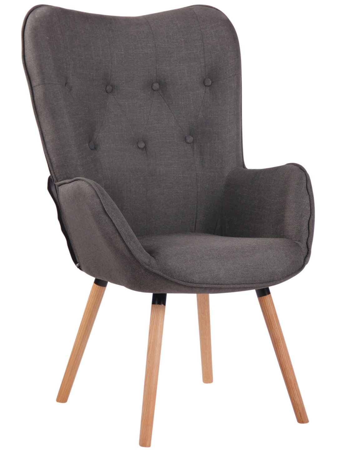 Ashford nyugágy természetes, sötétszürke