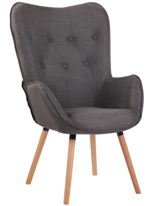 Ashford nyugágy természetes, sötétszürke