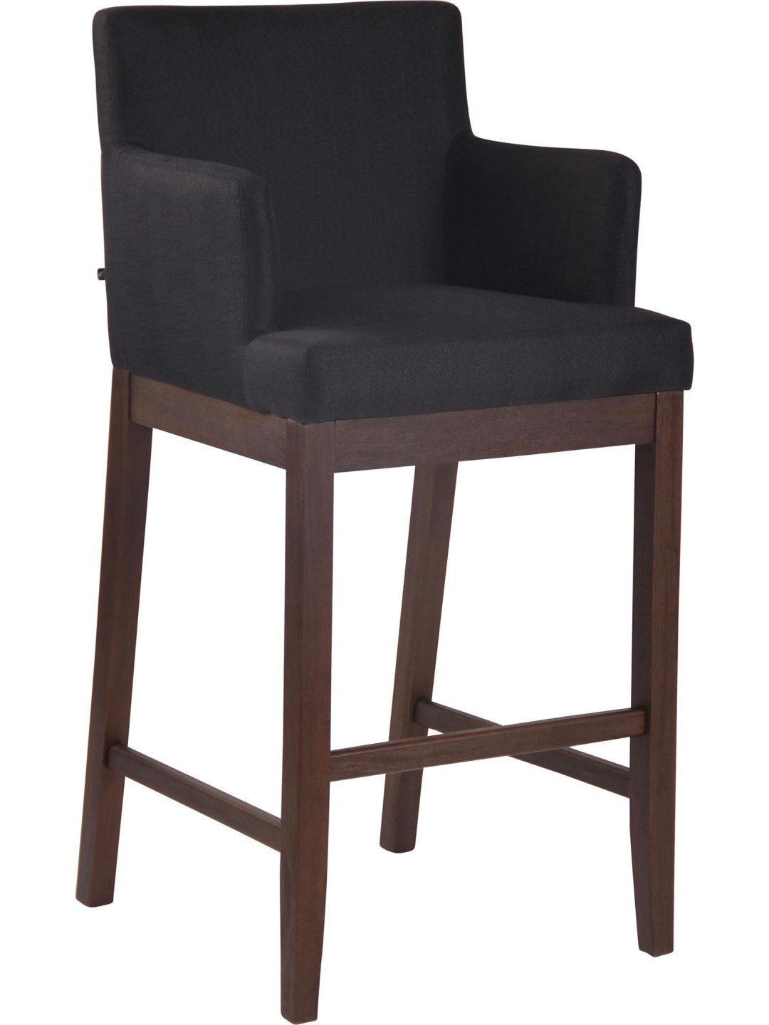 Bárszék Laredo szövet antik, fekete