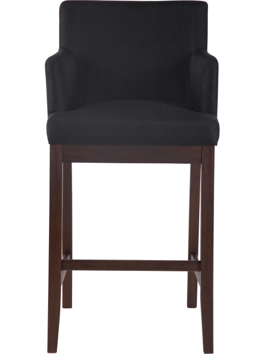 Bárszék Laredo szövet antik, fekete