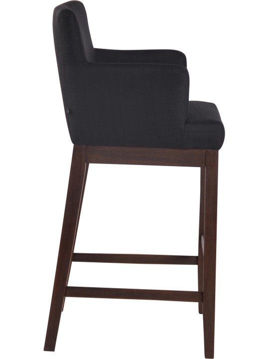 Bárszék Laredo szövet antik, fekete