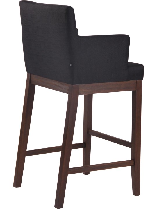 Bárszék Laredo szövet antik, fekete