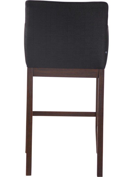 Bárszék Laredo szövet antik, fekete