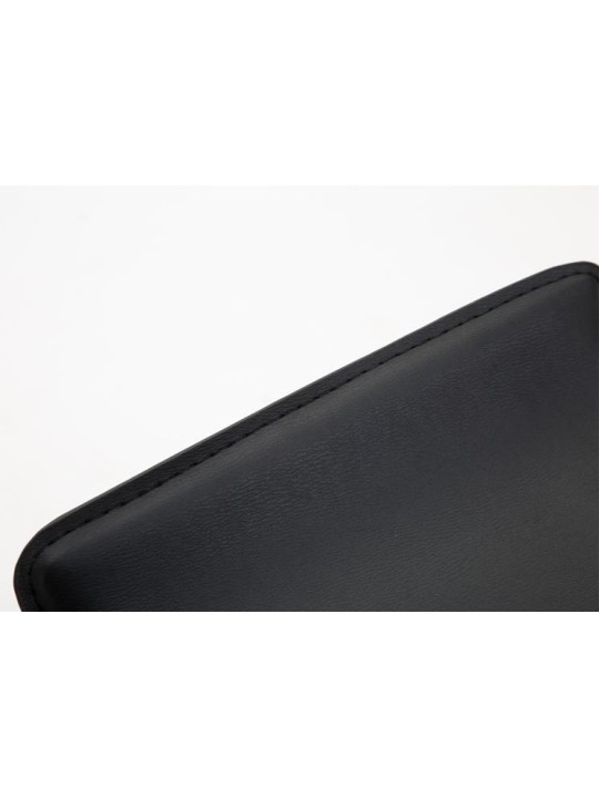 2 db bárszék szett Dyn V2 műbőr króm, fekete