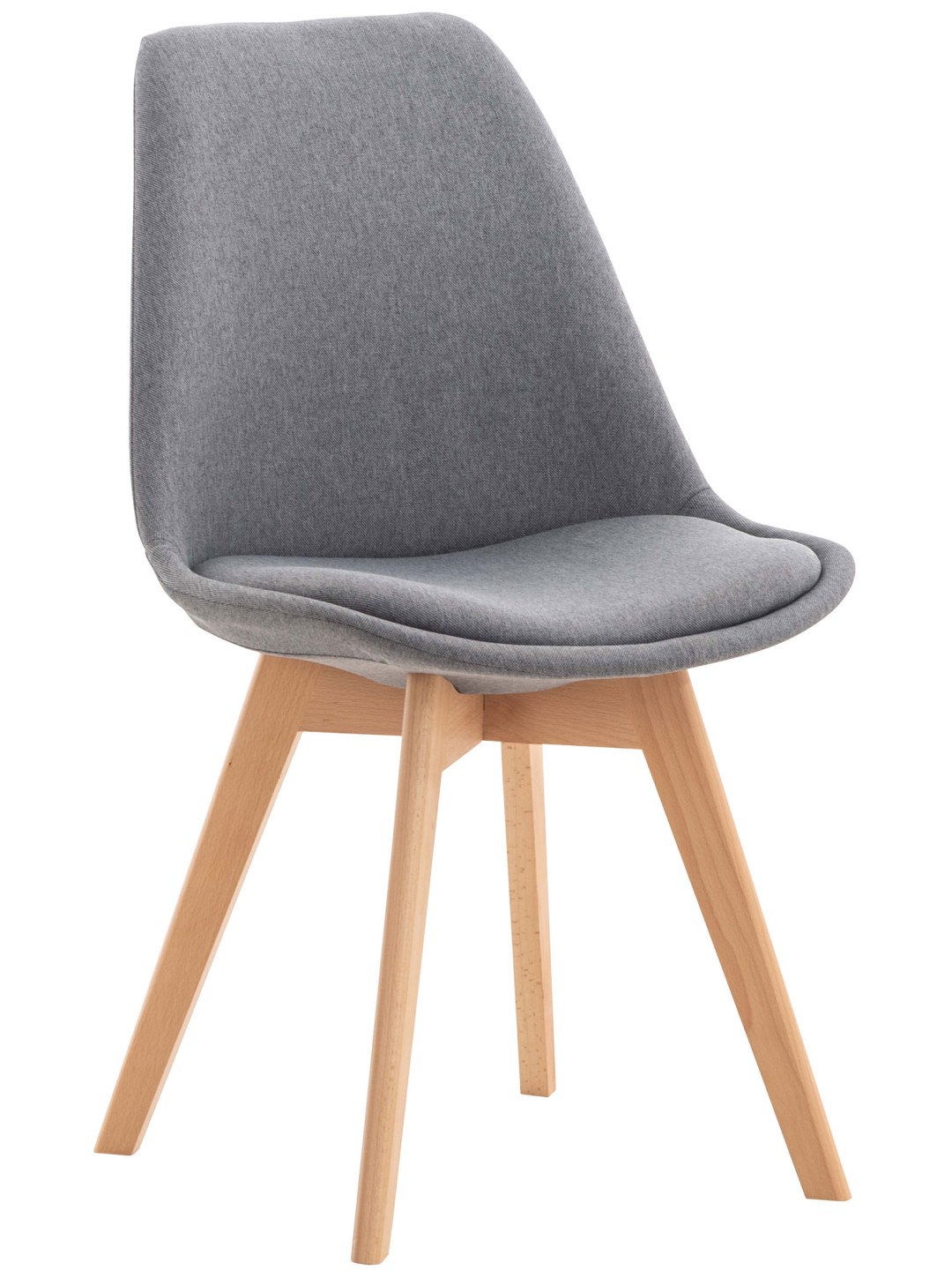 Szék Linares szövet, világosszürke