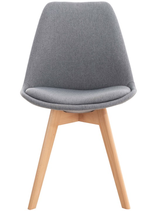 Szék Linares szövet, világosszürke