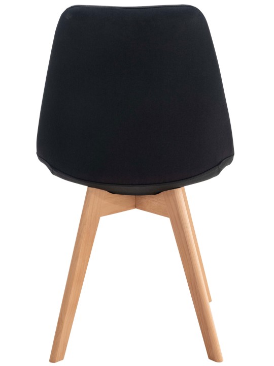 Szék Linares szövet, fekete