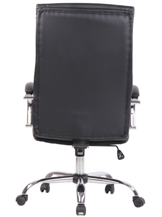 Bradford műbőr irodai szék, fekete
