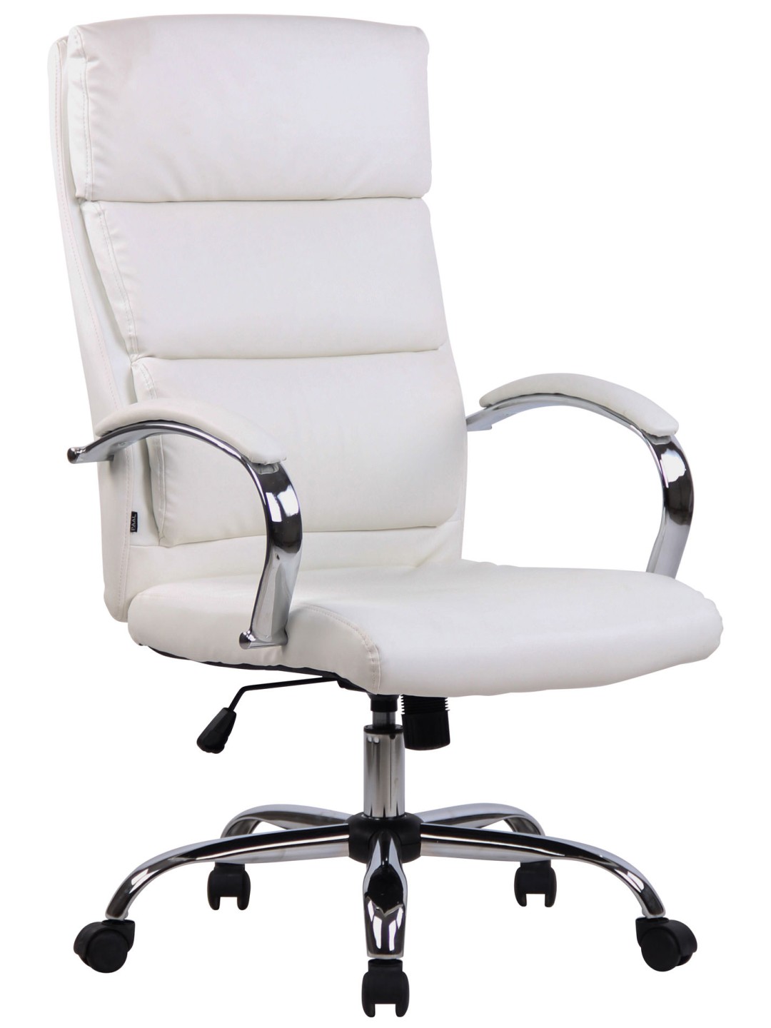 Bradford műbőr irodai szék, fehér