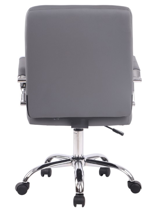 Deli PRO műbőr irodai szék, szürke