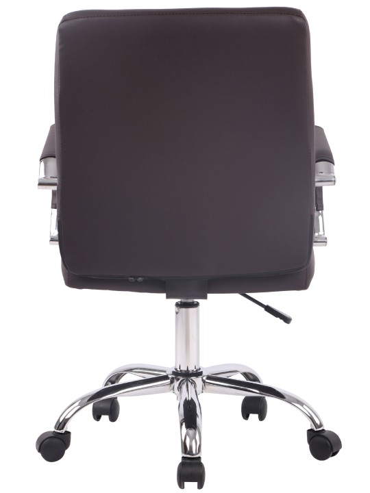 Deli PRO műbőr irodai szék, barna
