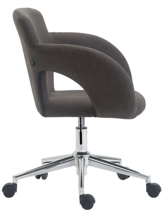 Edison szövet irodai szék, sötétszürke