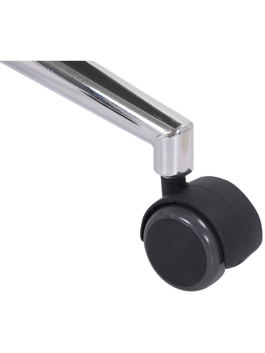 Irodai szék Varel műbőr, natúr/fehér