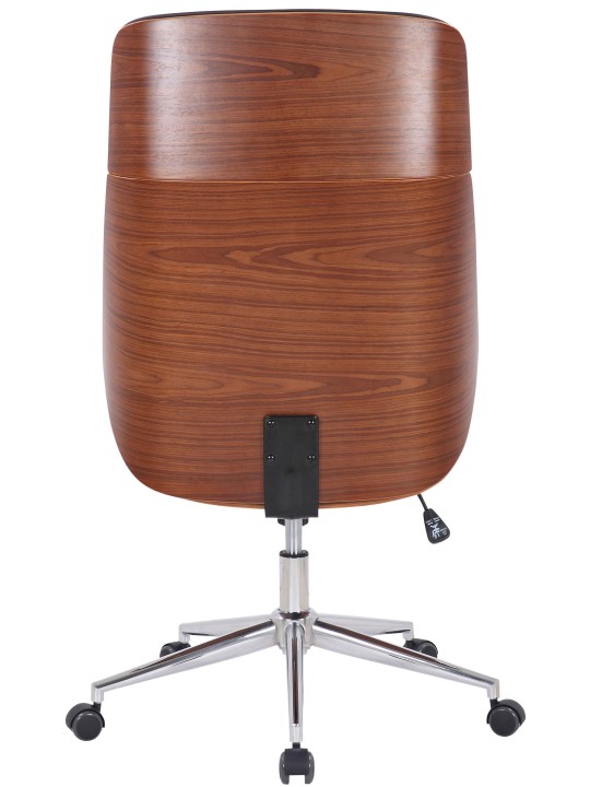 Irodai szék Varel műbőr, dió/barna