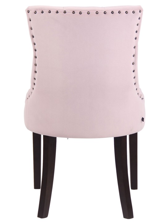 4 db antik Aberdeen bársony étkezőszékből álló készlet, rózsaszín