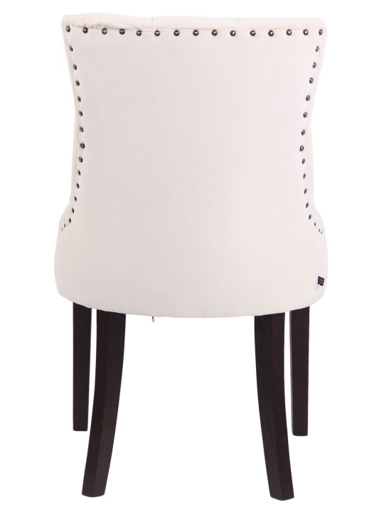 4 db antik Aberdeen bársony étkezőszékből álló készlet, krém