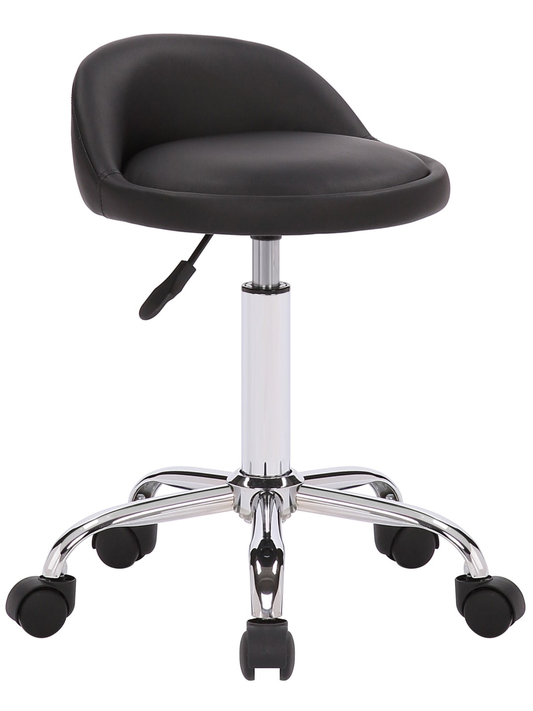 Munkaszék Teramo műbőr, fekete