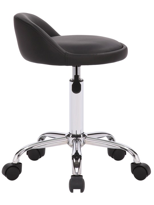 Munkaszék Teramo műbőr, fekete