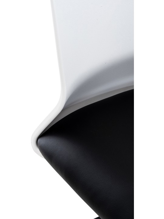 Irodai szék Apolda műbőr, fekete