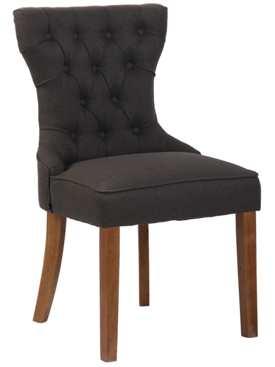 Szék Franca szövet antik-light, sötétszürke