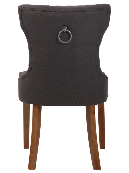 Szék Franca szövet antik-light, sötétszürke