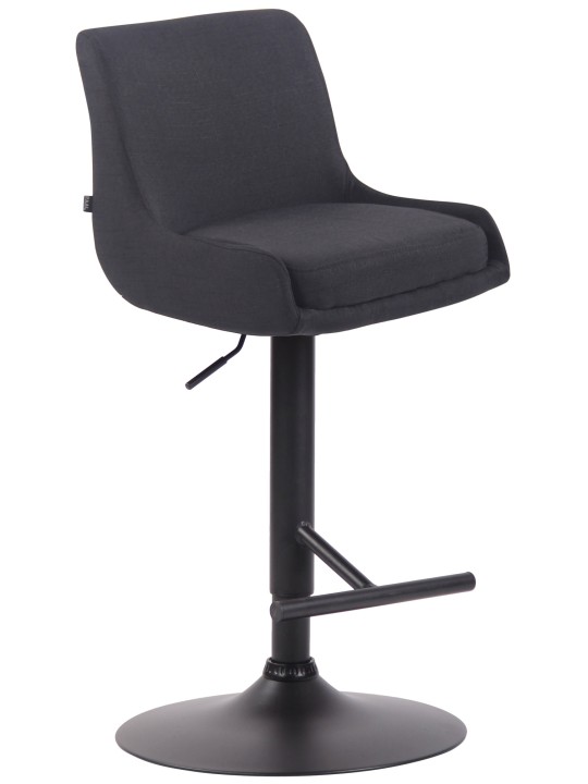 Bárszék klubszövet, fekete