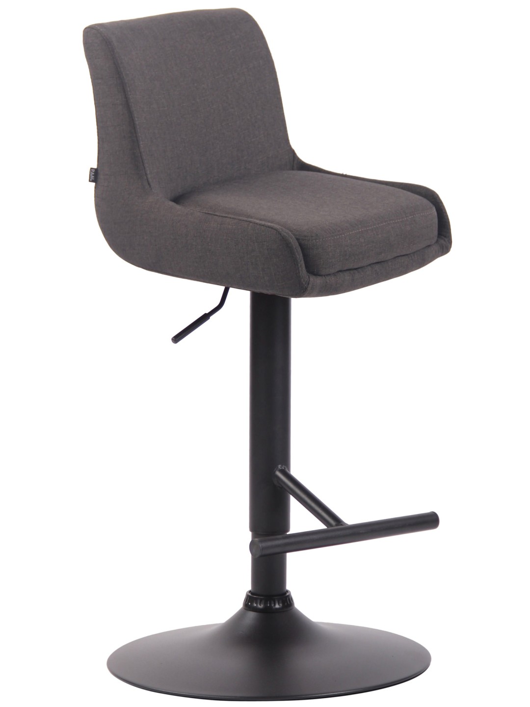 Bárszék klubszövet, sötétszürke