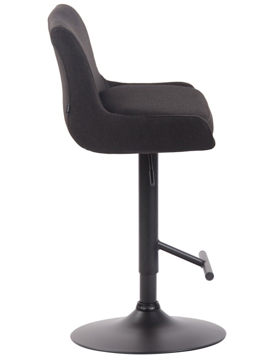 Bárszék klubszövet, sötétszürke