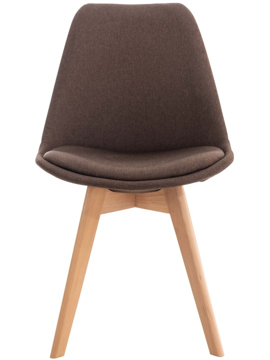 Szék Linares szövet, barna