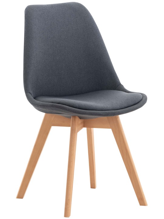 Szék Linares szövet, sötétszürke