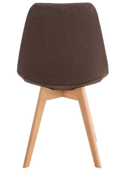 Szék Linares szövet, barna